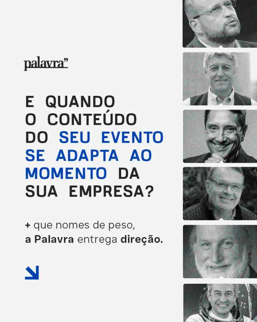 Fale com um Curador - Palavra"